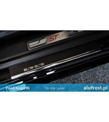 Door sills + carbon foil FORD KUGA II