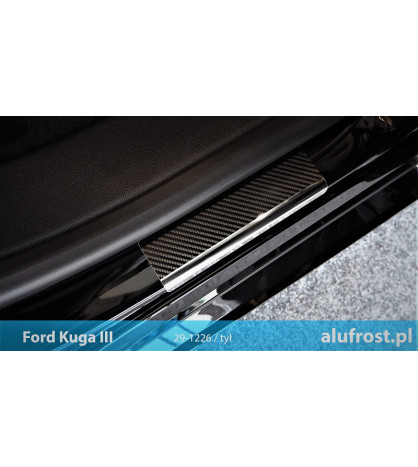 Door sills + carbon foil FORD KUGA II
