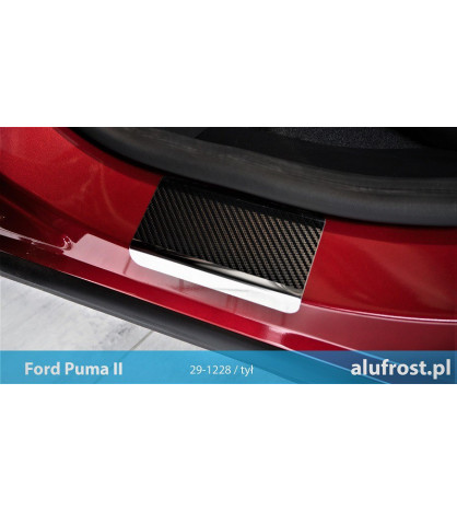Door sills + carbon foil FORD KUGA II