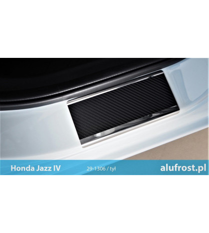 Nakładki progowe + folia karbonowa HONDA JAZZ III