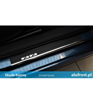 Seuil de porte + fibre en carbone SKODA KAMIQ