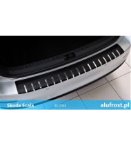 Ladenkantenschutz + carbon folie SKODA SCALA