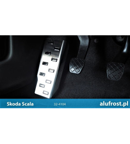 Left foot rest plate SKODA SCALA