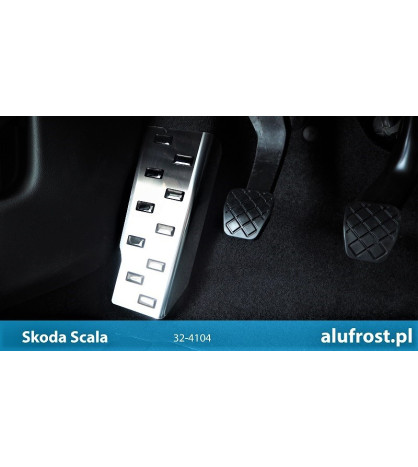 Left foot rest plate SKODA SCALA