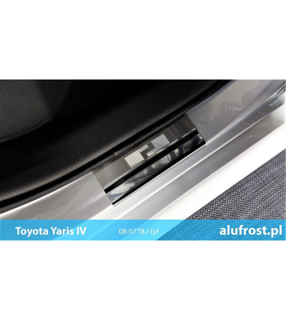 Door sills TOYOTA YARIS III 5D