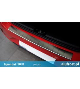 Rear bumper protector (inox) HYUNDAI 	i10 I