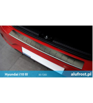 Rear bumper protector (inox) HYUNDAI 	i10 I