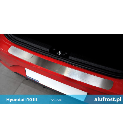 Rear bumper protector HYUNDAI i10 III Seria T