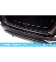 Płaska nakładka na zderzak (stal + folia karbonowa) HYUNDAI i10 I