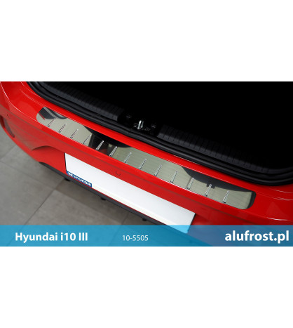 Płaska nakładka na zderzak (stal) HYUNDAI i10 I