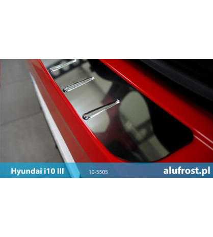 Płaska nakładka na zderzak (stal) HYUNDAI i10 I