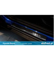 Nakładki progowe + folia karbonowa HYUNDAI SANTA FE IV