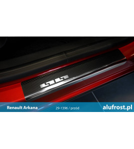 Door sills + carbon foil RENAULT CLIO II 5D