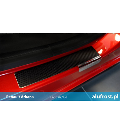 Door sills + carbon foil RENAULT CLIO II 5D