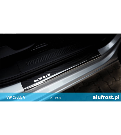 Door sills + carbon foil VOLKSWAGEN CADDY III
