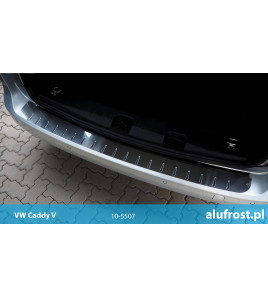 Płaska nakładka na zderzak (stal) VOLKSWAGEN CADDY III