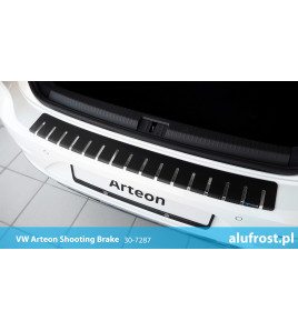 Rear bumper protector + carbon foil VW ARTEON SHOOTING BRAKE (KOMBI)