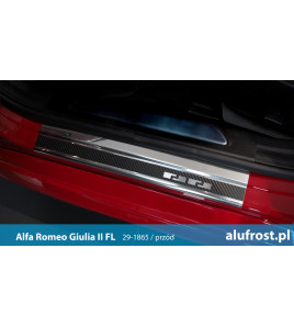 Einstiegsleisten + carbon folie ALFA ROMEO 156