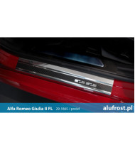 Seuil de porte + fibre en carbone ALFA ROMEO 156