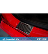 Seuil de porte + fibre en carbone ALFA ROMEO 156