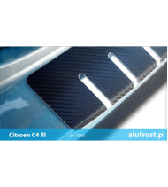 Protection de seuil de chargement + fibre en carbone CITROEN C5 II 4D