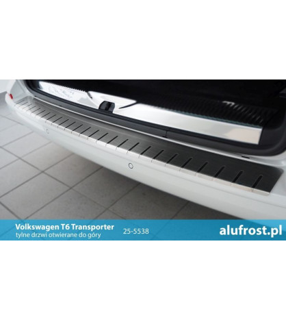 Nakładka na zderzak VOLKSWAGEN T6 TRANSPORTER / T6 MULTIVAN (tylne drzwi otwierane do góry)