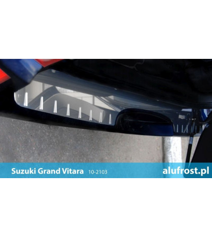 Płaska nakładka na zderzak (stal) SUZUKI GRAND VITARA II 3D / 5D (wersja z kołem zapasowym)