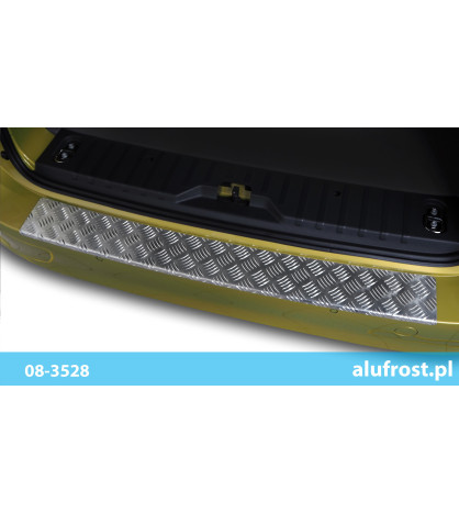 Nakładka z zagięciem na zderzak (aluminium) VOLKSWAGEN CRAFTER I FL