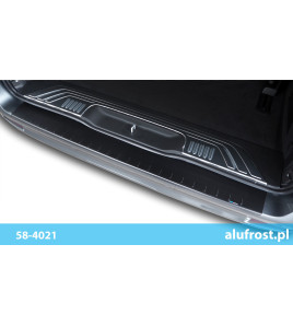 Rear bumper protector (black matt) KLASA V (W447) / VITO III (W447)