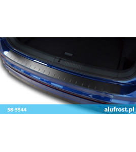 Rear bumper protector (inox) VOLKSWAGEN TIGUAN II / TIGUAN ALLSPACE