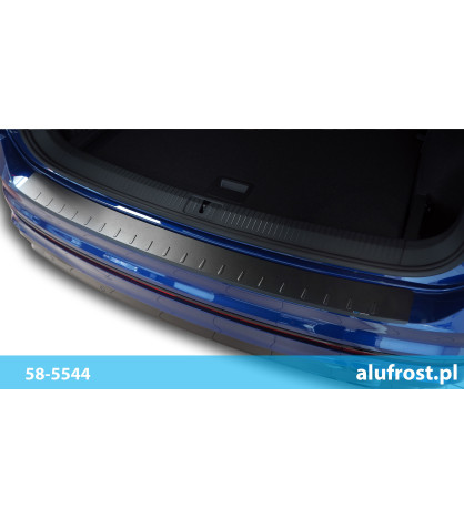 Rear bumper protector (inox) VOLKSWAGEN TIGUAN II / TIGUAN ALLSPACE