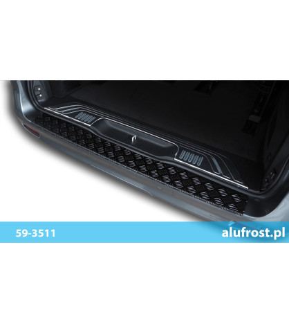 Nakładka z zagięciem na zderzak (aluminium) OPEL VIVARO III / ZAFIRA LIFE