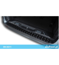 Rear bumper protector (aluminium) OPEL VIVARO III / ZAFIRA LIFE