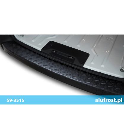 Rear bumper protector (aluminium) OPEL VIVARO III / ZAFIRA LIFE