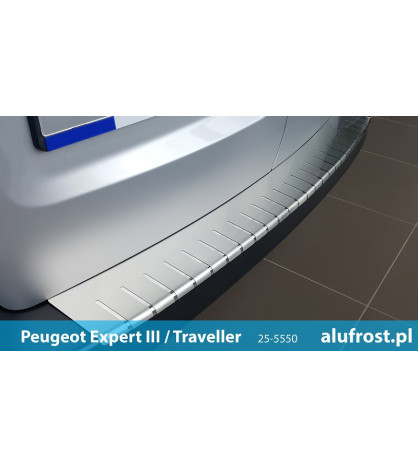 Rear bumper protector PEUGEOT EXPERT III / TRAVELLER