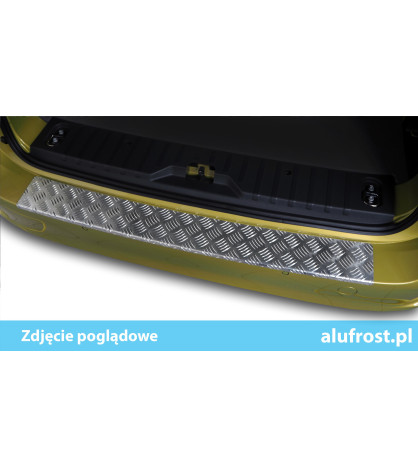 Nakładka z zagięciem na zderzak (aluminium) RENAULT MASTER II