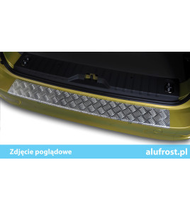 Nakładka z zagięciem na zderzak (aluminium) CITROEN JUMPY II