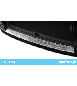 Nakładka na zderzak (aluminium) VOLKSWAGEN T6 TRANSPORTER / T6 MULTIVAN (hayon)