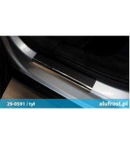 Door sills + carbon foil SKODA FABIA I