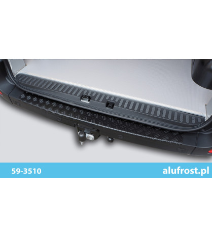 Rear bumper protector (aluminium) OPEL VIVARO III / ZAFIRA LIFE