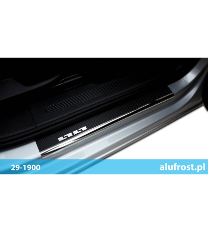 Door sills + carbon foil FORD TOURNEO CONNECT III
