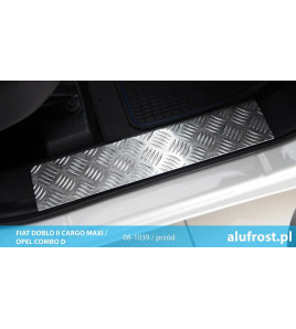 Footplates (aluminium, front) FIAT DOBLO II CARGO MAXI / OPEL COMBO D