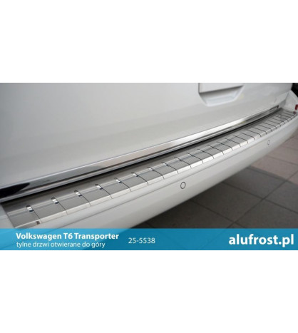 Rear bumper protector VOLKSWAGEN T6 TRANSPORTER / T6 MULTIVAN (hatch)