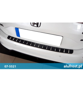 Płaska nakładka na zderzak (stal + folia karbonowa) HYUNDAI i10 I