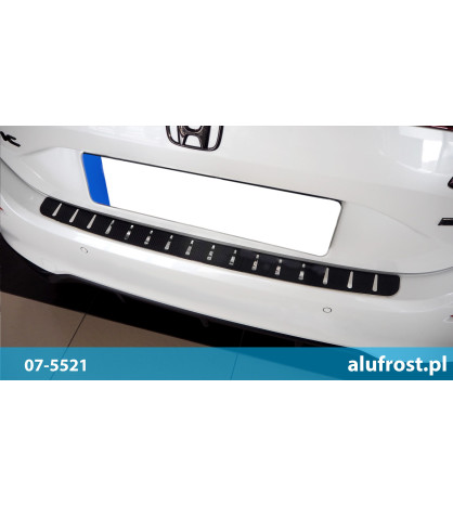 Płaska nakładka na zderzak (stal + folia karbonowa) HYUNDAI i10 I