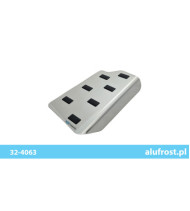 Left foot rest plate NISSAN QASHQAI II