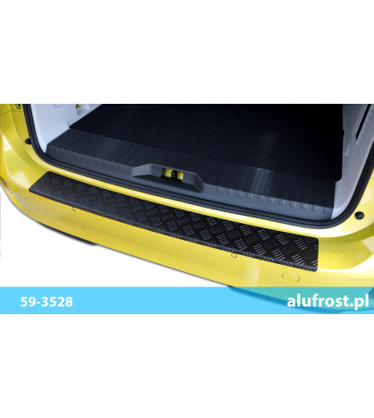 Nakładka z zagięciem na zderzak (aluminium) OPEL VIVARO III / ZAFIRA LIFE