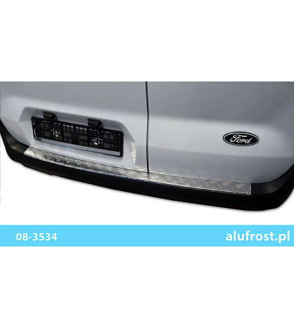 Rear bumper protector (aluminium) OPEL VIVARO III / ZAFIRA LIFE
