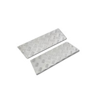 Nakładki na stopnie wewnętrzne (aluminiowe tylne lewe) FORD TRANSIT CUSTOM II / TOURNEO CUSTOM II