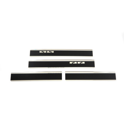 Seuil de porte + fibre en carbone CITROEN C4 II